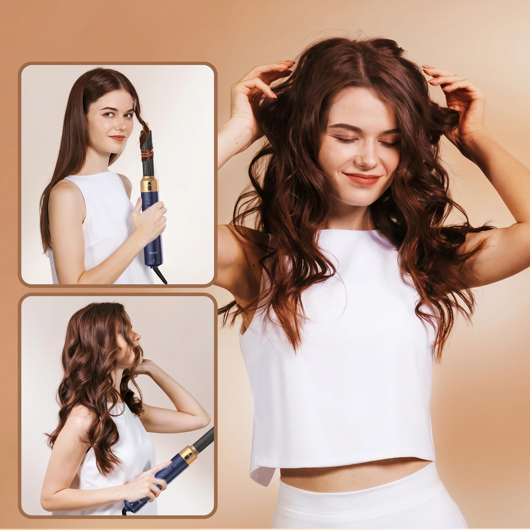 Soft, lasting, bouncy curls
